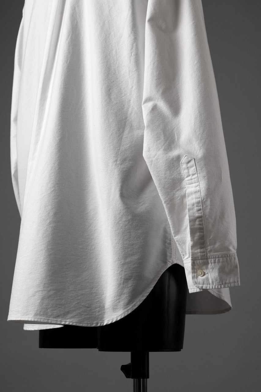 FULLCOUNT Limited GOOD OLD B.D. SHIRT / SUVIN COTTON OXFORD (WHITE) - Image 16