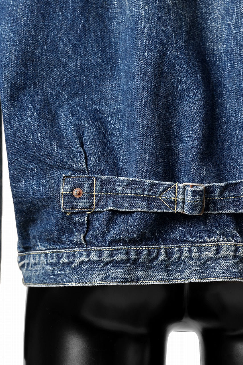 FULLCOUNT "More Than Real" Type 1 Denim Jacket / 13.7oz Zimbabwe Selvedge Denim (INDIGO BLUE) - Image 15