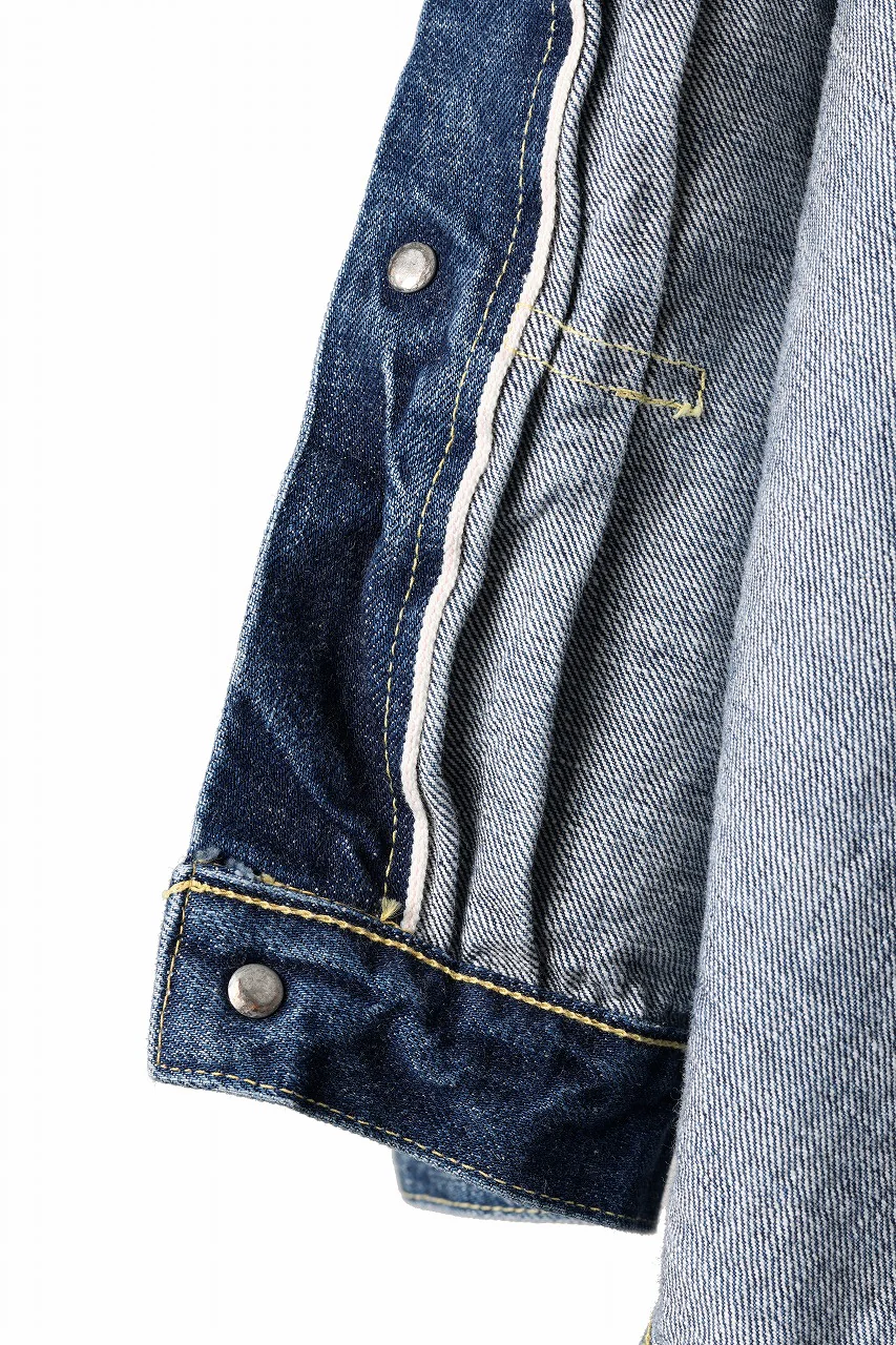 FULLCOUNT "More Than Real" Type 1 Denim Jacket / 13.7oz Zimbabwe Selvedge Denim (INDIGO BLUE) - Image 17