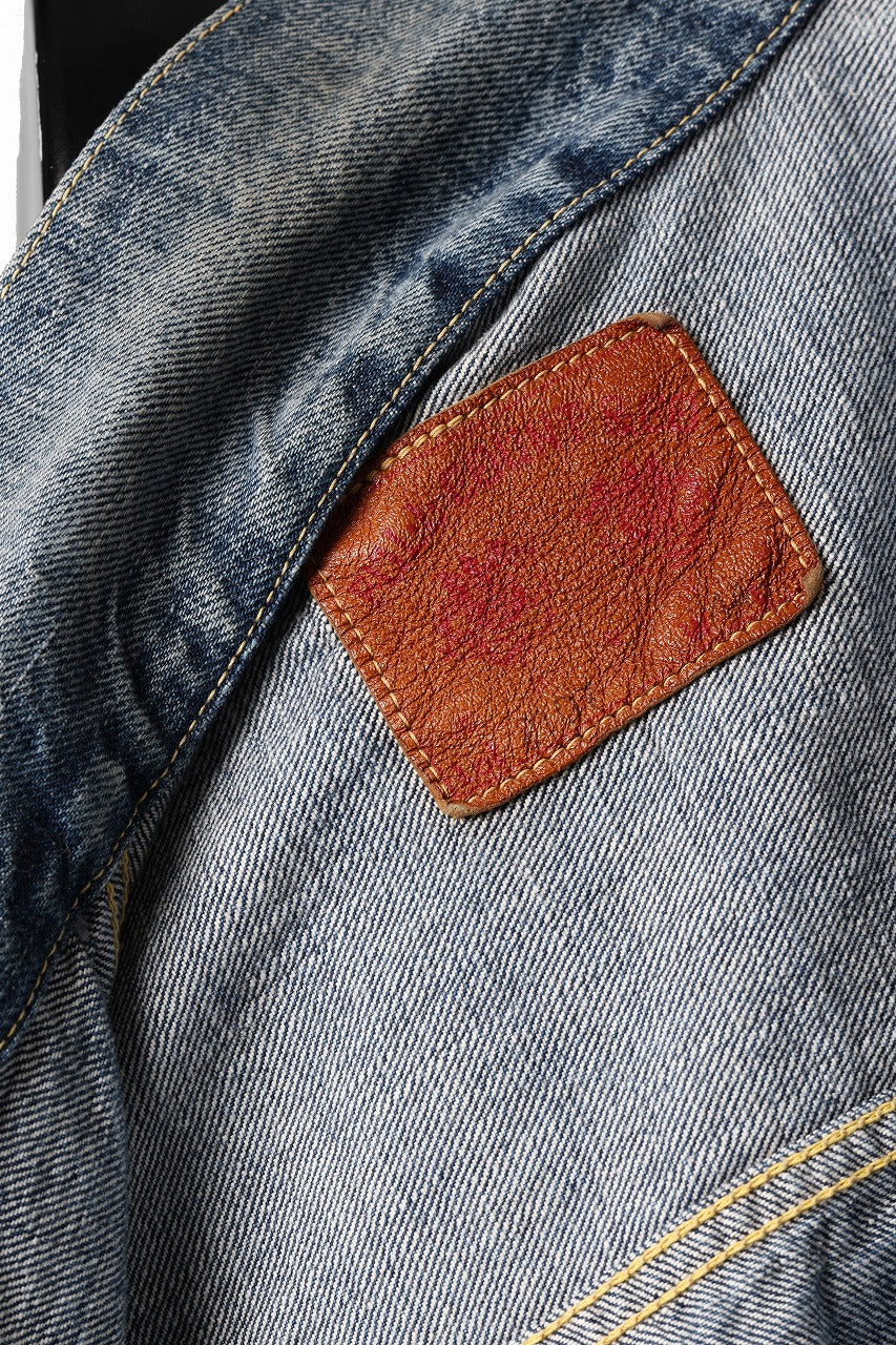 FULLCOUNT "More Than Real" Type 1 Denim Jacket / 13.7oz Zimbabwe Selvedge Denim (INDIGO BLUE) - Image 18