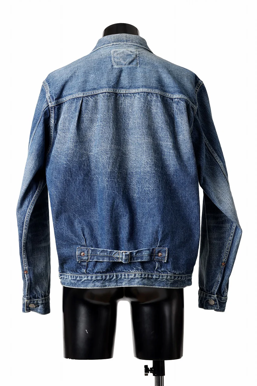 FULLCOUNT "More Than Real" Type 1 Denim Jacket / 13.7oz Zimbabwe Selvedge Denim (INDIGO BLUE) - Image 4
