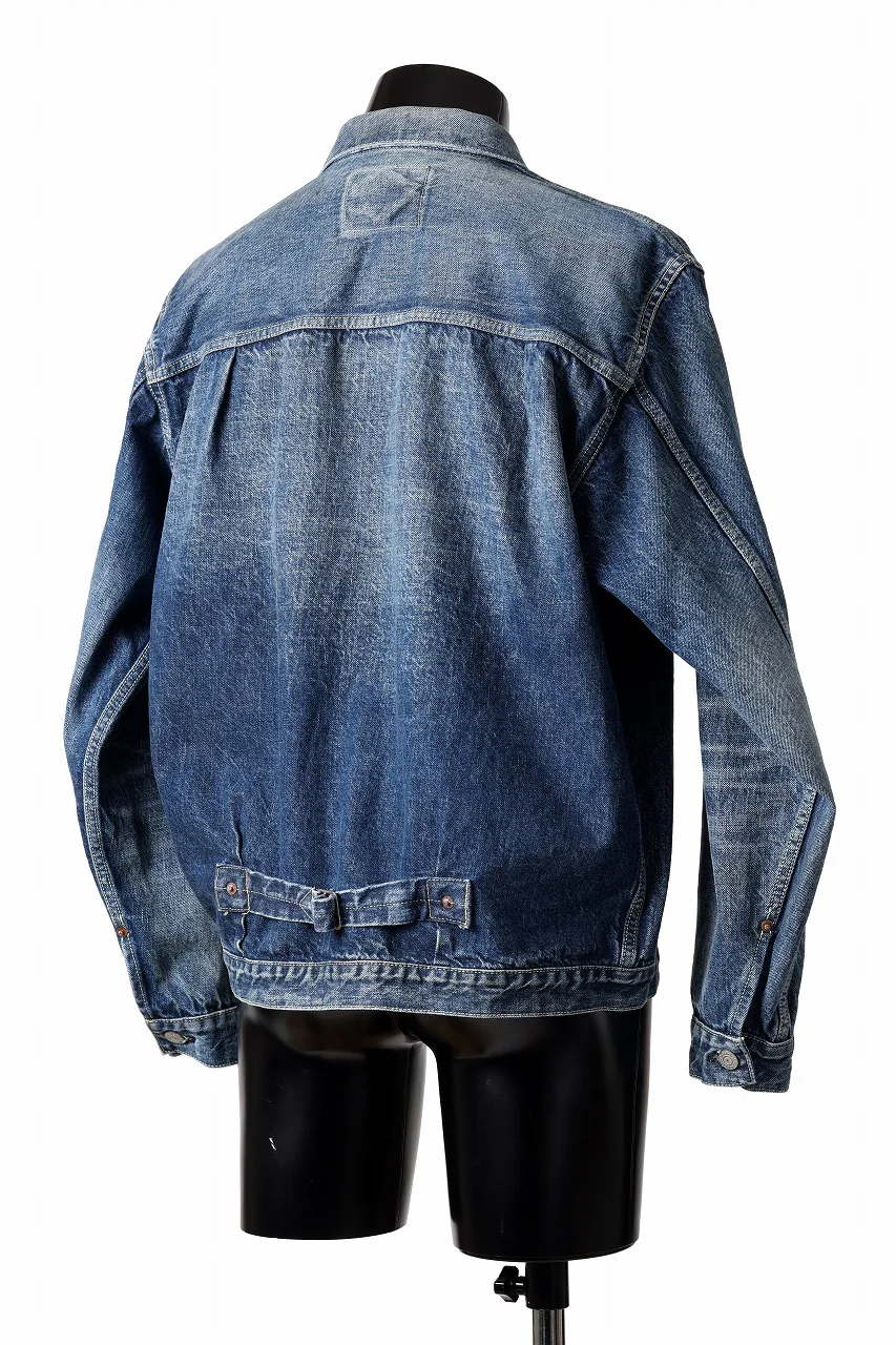 FULLCOUNT "More Than Real" Type 1 Denim Jacket / 13.7oz Zimbabwe Selvedge Denim (INDIGO BLUE) - Image 5