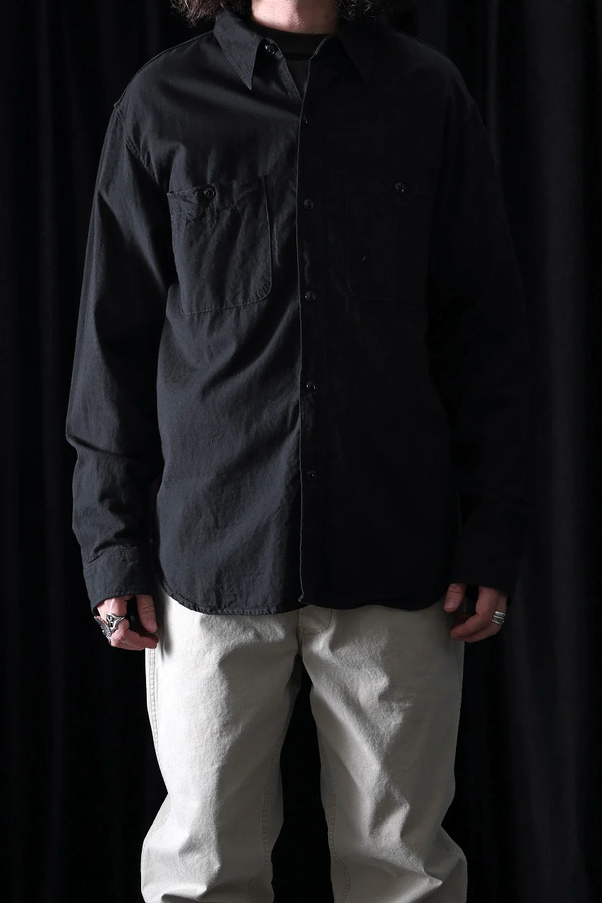 FULLCOUNT SELVEDGE CHAMBRAY (BLACK) - Image 3