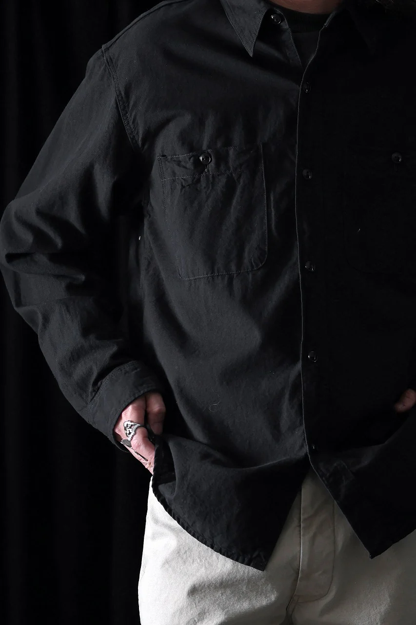FULLCOUNT SELVEDGE CHAMBRAY (BLACK) - Image 5