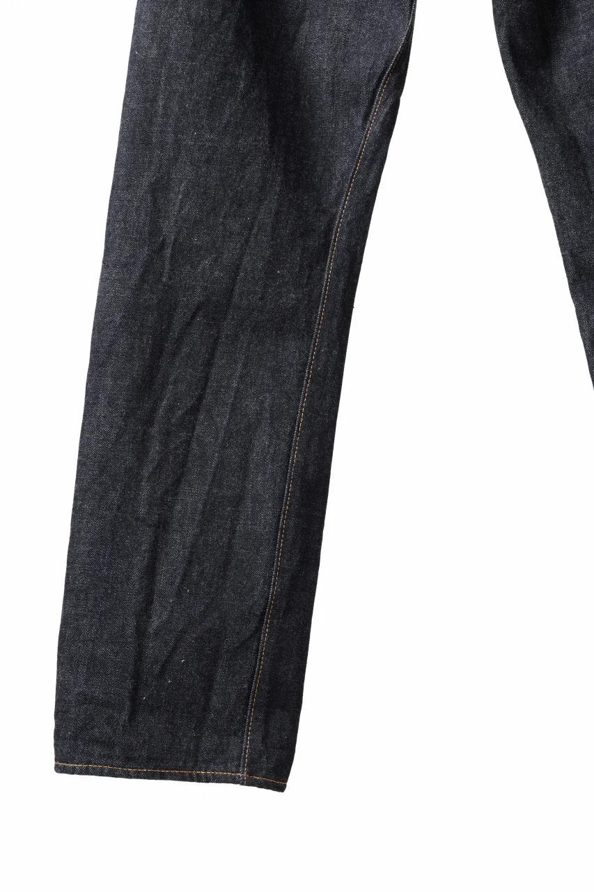 FULLCOUNT Straight Denim Pants / 15.5oz Zimbabwe Selvedge Denim (INDIGO BLUE / ONE WASHED) - Image 13