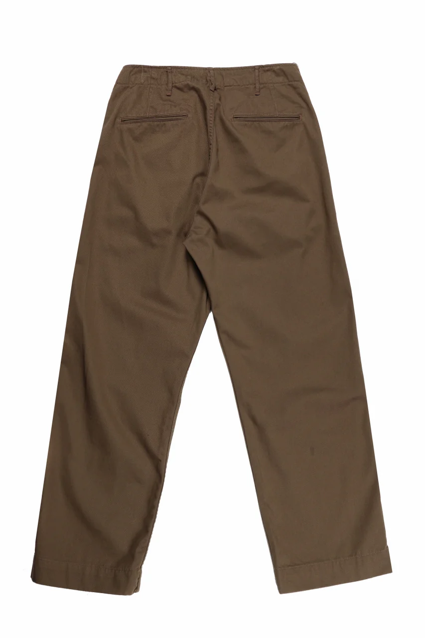 FULLCOUNT U.S.ARMY CHINO 41 TROUSERS (BROWN) - Image 2