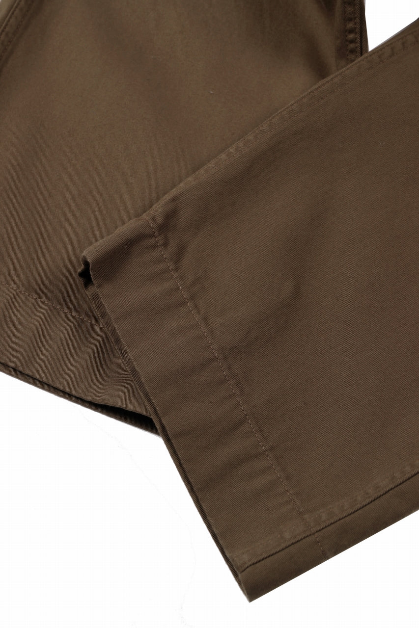 FULLCOUNT U.S.ARMY CHINO 41 TROUSERS (BROWN) - Image 5