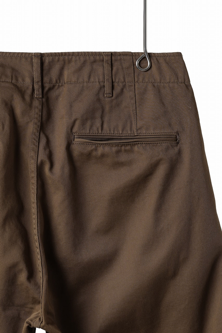 FULLCOUNT U.S.ARMY CHINO 41 TROUSERS (BROWN) - Image 11