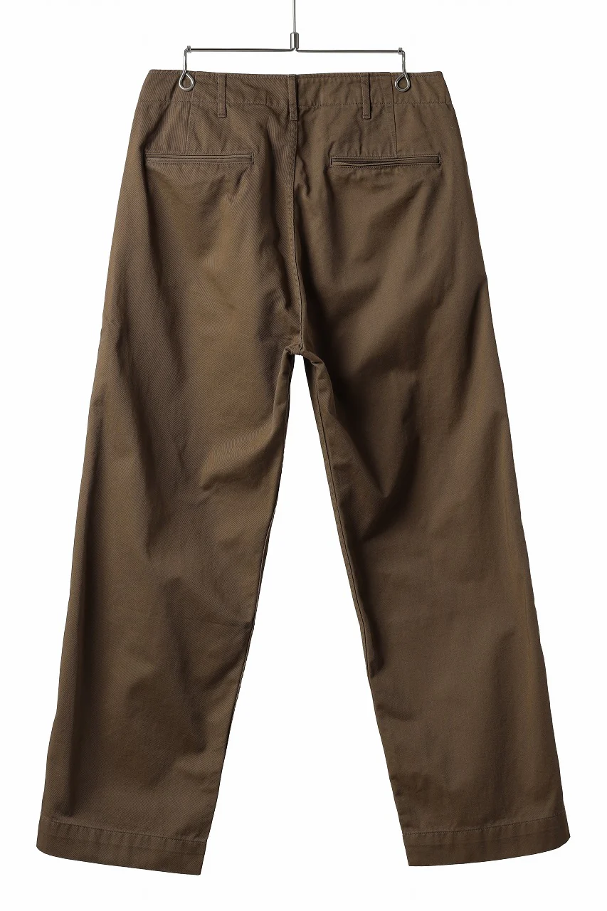 FULLCOUNT U.S.ARMY CHINO 41 TROUSERS (BROWN) - Image 3