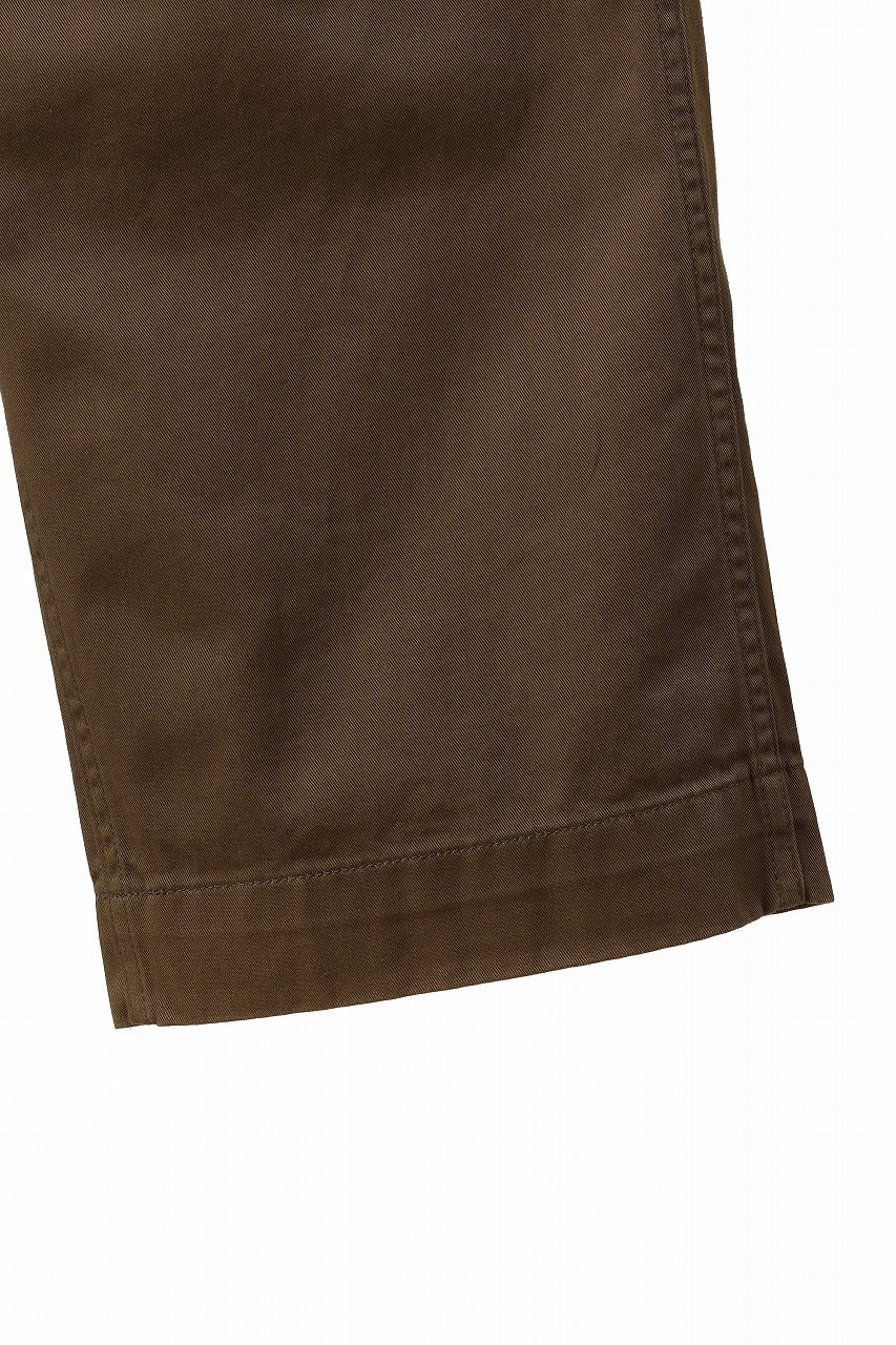 FULLCOUNT U.S.ARMY CHINO 41 TROUSERS (BROWN) - Image 7
