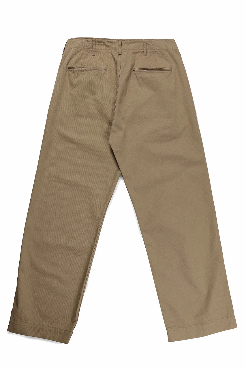 FULLCOUNT U.S.ARMY CHINO 41 TROUSERS (BROWN BEIGE) - Image 2