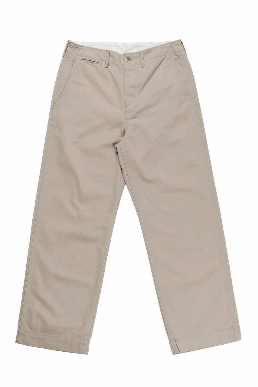 FULLCOUNT U.S.ARMY CHINO 41 TROUSERS (KHAKI) - Image 2