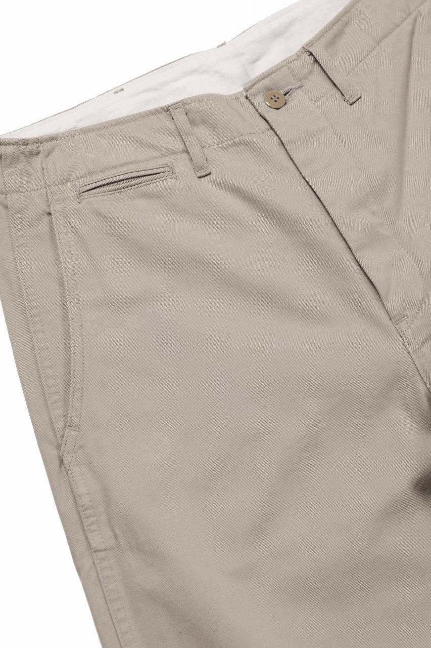 FULLCOUNT U.S.ARMY CHINO 41 TROUSERS (KHAKI) - Image 6