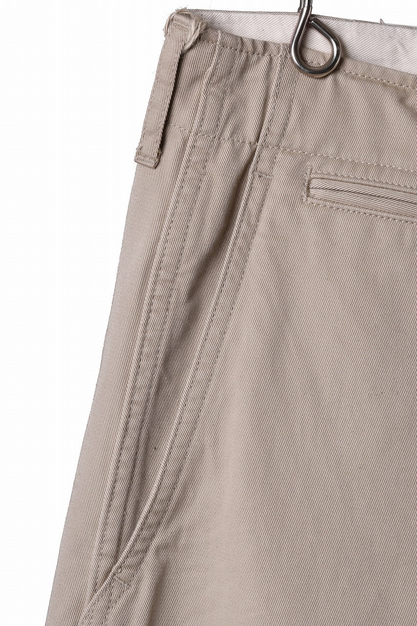 FULLCOUNT U.S.ARMY CHINO 41 TROUSERS (KHAKI) - Image 10