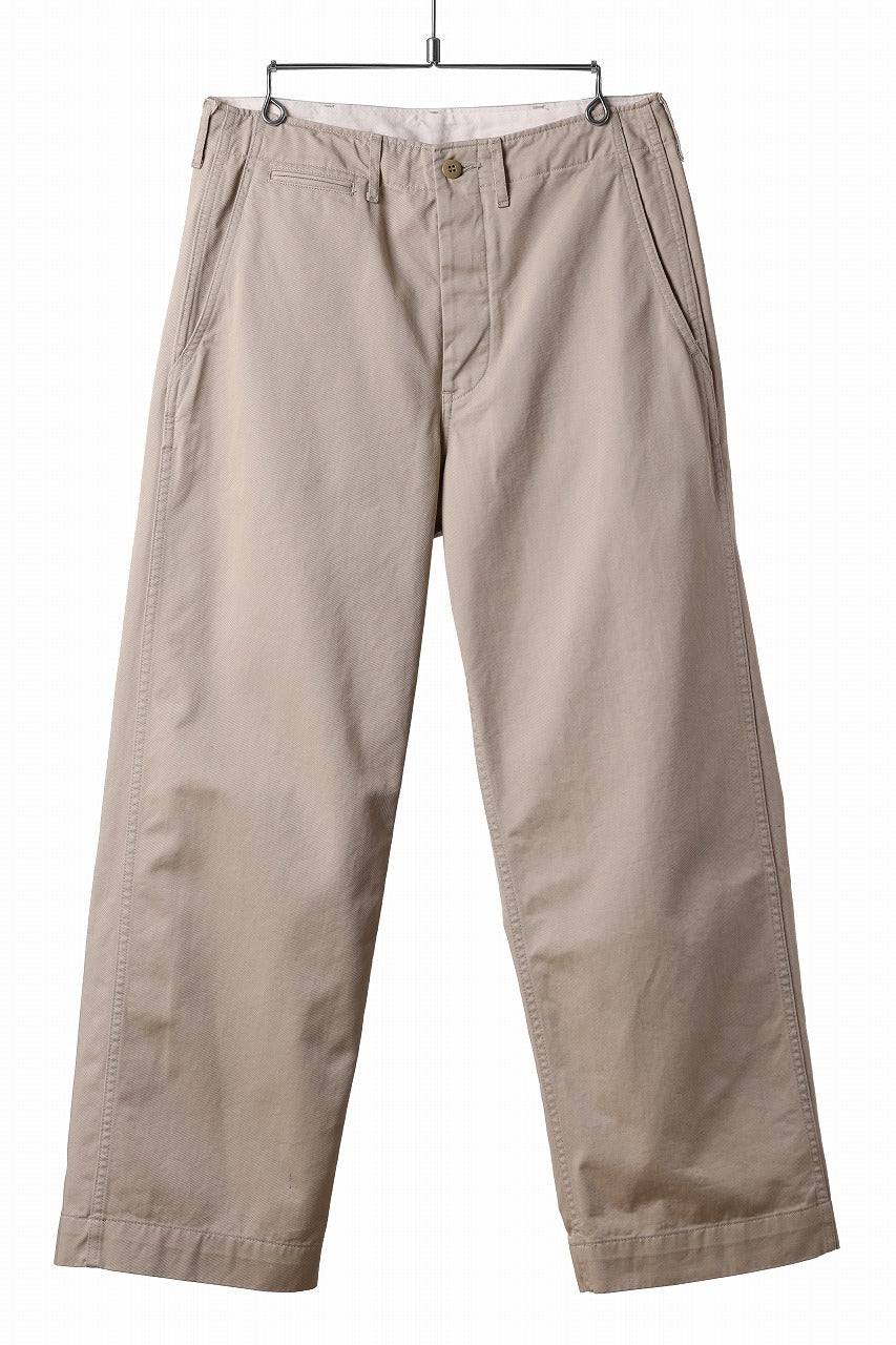 FULLCOUNT U.S.ARMY CHINO 41 TROUSERS (KHAKI) - Image 4