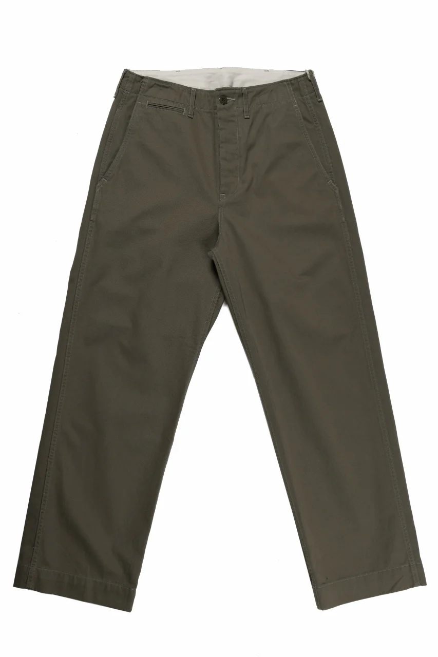 FULLCOUNT U.S.ARMY CHINO 41 TROUSERS (SAGE GREEN)