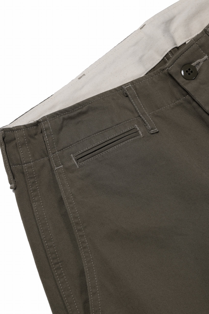 FULLCOUNT U.S.ARMY CHINO 41 TROUSERS (SAGE GREEN) - Image 8
