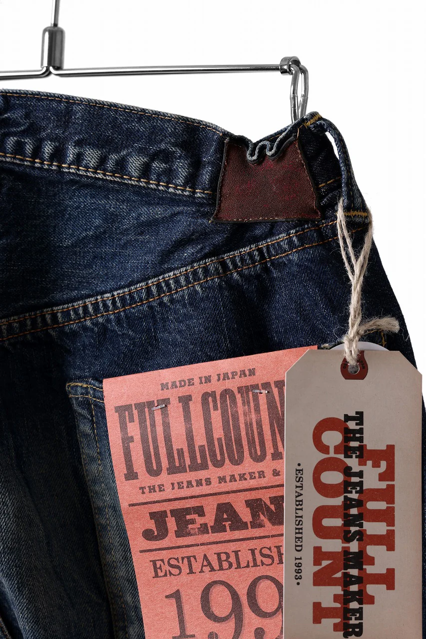 FULLCOUNT x LOOM exclusive "Old Dude" Straight Denim Pants / 13.7oz Zimbabwe Selvedge Denim (INDIGO BLUE) - Image 18