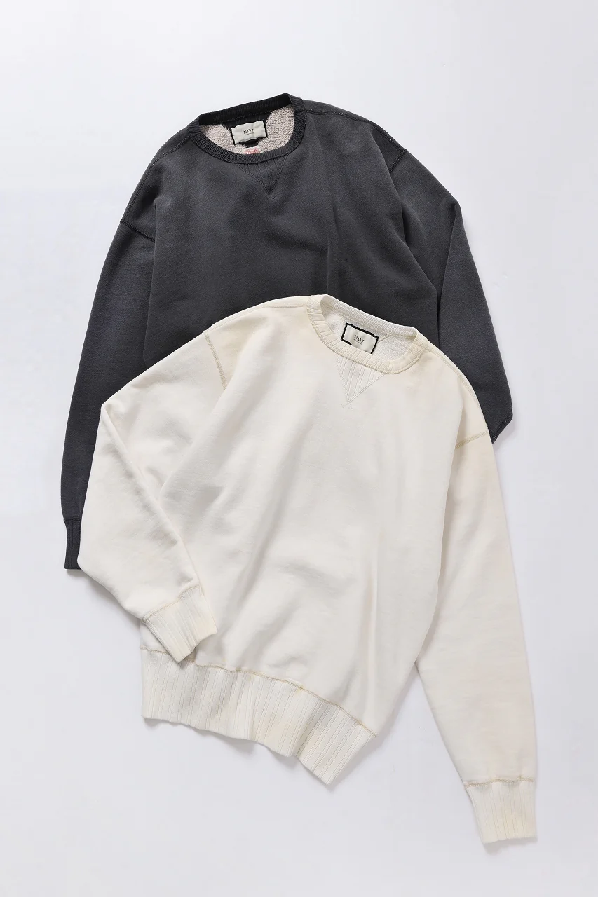 FULLCOUNT x N/07 exclusive Double V Set In Sleeve / Mother Cotton "Exhausted" (Ecru) - Image 24