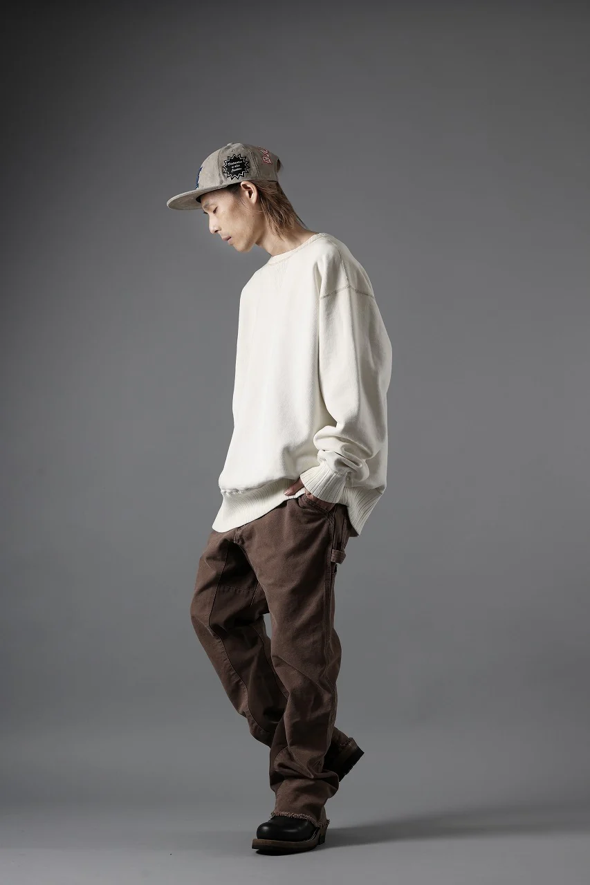 FULLCOUNT x N/07 exclusive Double V Set In Sleeve / Mother Cotton "Exhausted" (Ecru) - Image 28