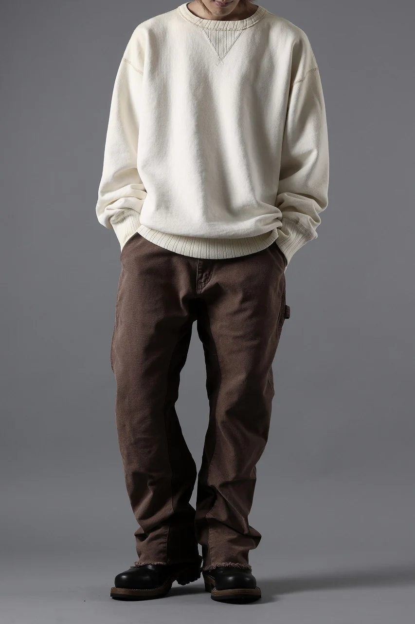 FULLCOUNT x N/07 exclusive Double V Set In Sleeve / Mother Cotton "Exhausted" (Ecru) - Image 37