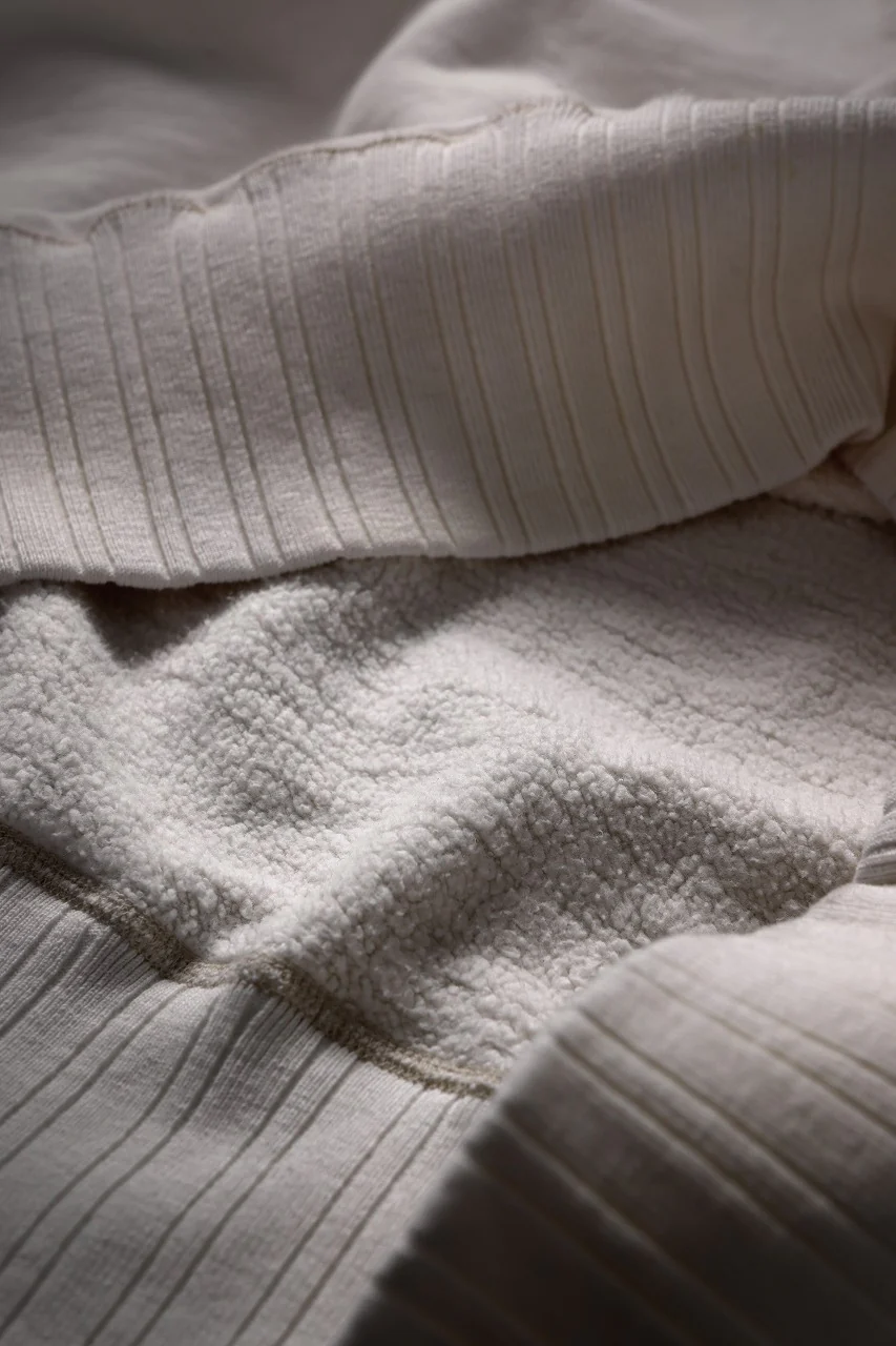 FULLCOUNT x N/07 exclusive Double V Set In Sleeve / Mother Cotton "Exhausted" (Ecru) - Image 39