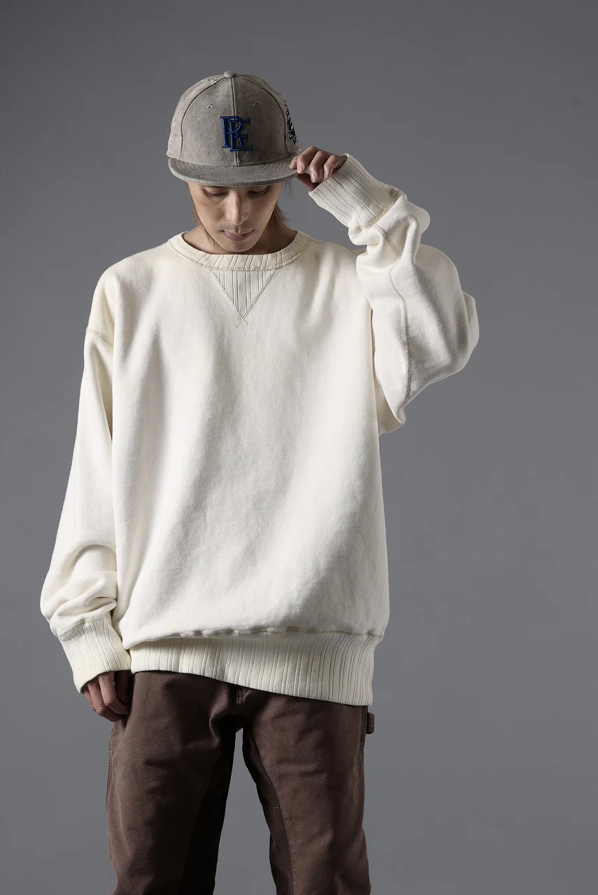 FULLCOUNT x N/07 exclusive Double V Set In Sleeve / Mother Cotton "Exhausted" (Ecru) - Image 41
