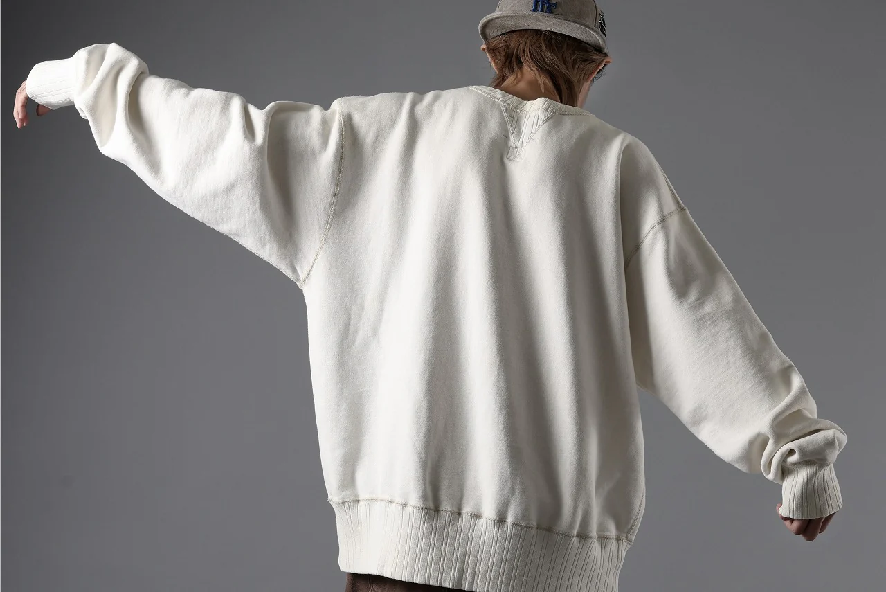 FULLCOUNT x N/07 exclusive Double V Set In Sleeve / Mother Cotton "Exhausted" (Ecru) - Image 44