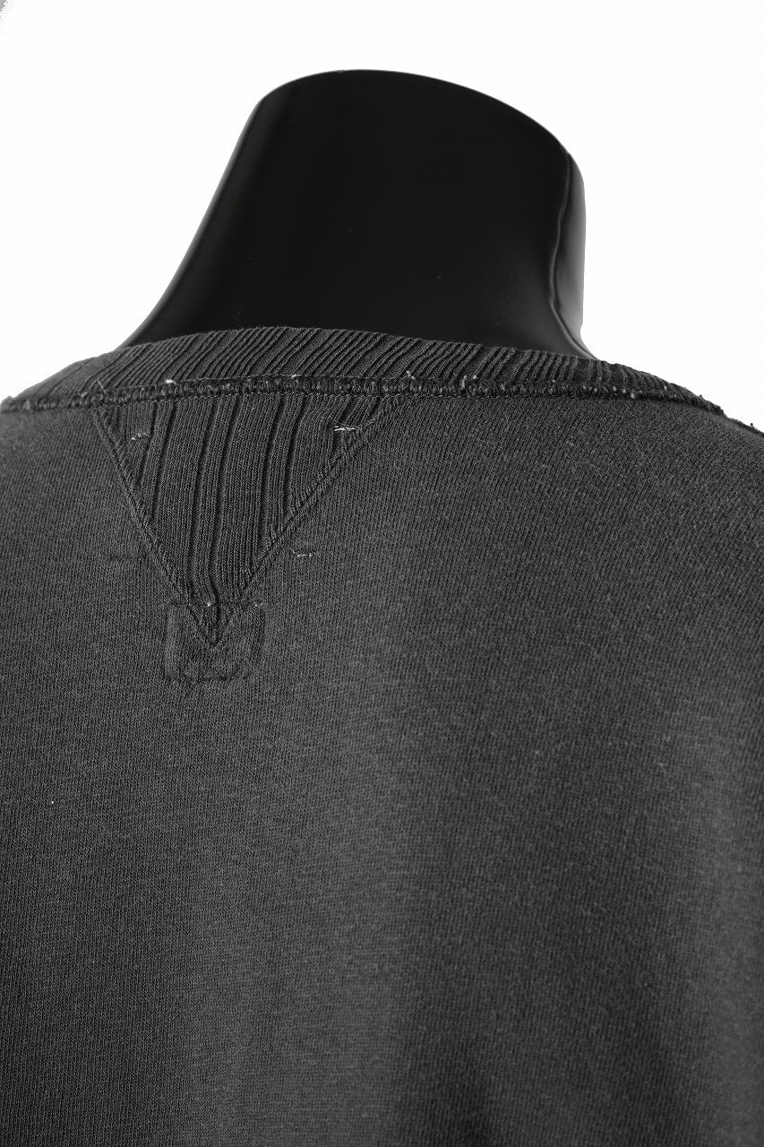 FULLCOUNT x N/07 exclusive Double V Set In Sleeve / Mother Cotton "Exhausted" (Ink Black) - Image 14