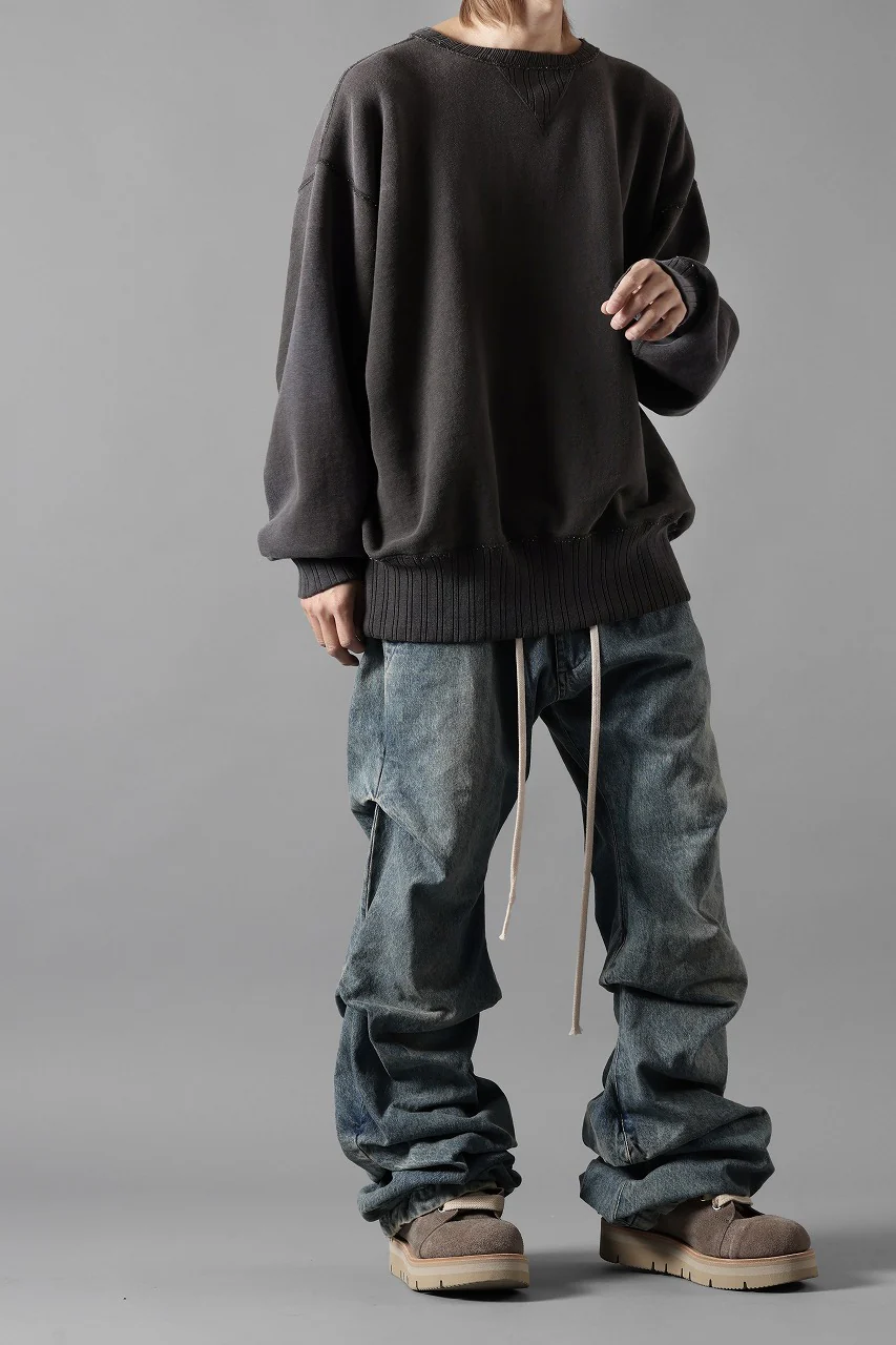 FULLCOUNT x N/07 exclusive Double V Set In Sleeve / Mother Cotton "Exhausted" (Ink Black) - Image 17