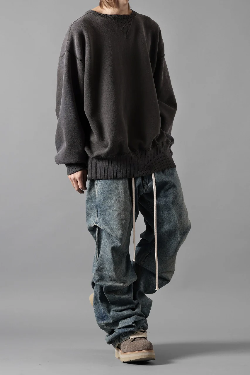 FULLCOUNT x N/07 exclusive Double V Set In Sleeve / Mother Cotton "Exhausted" (Ink Black) - Image 18