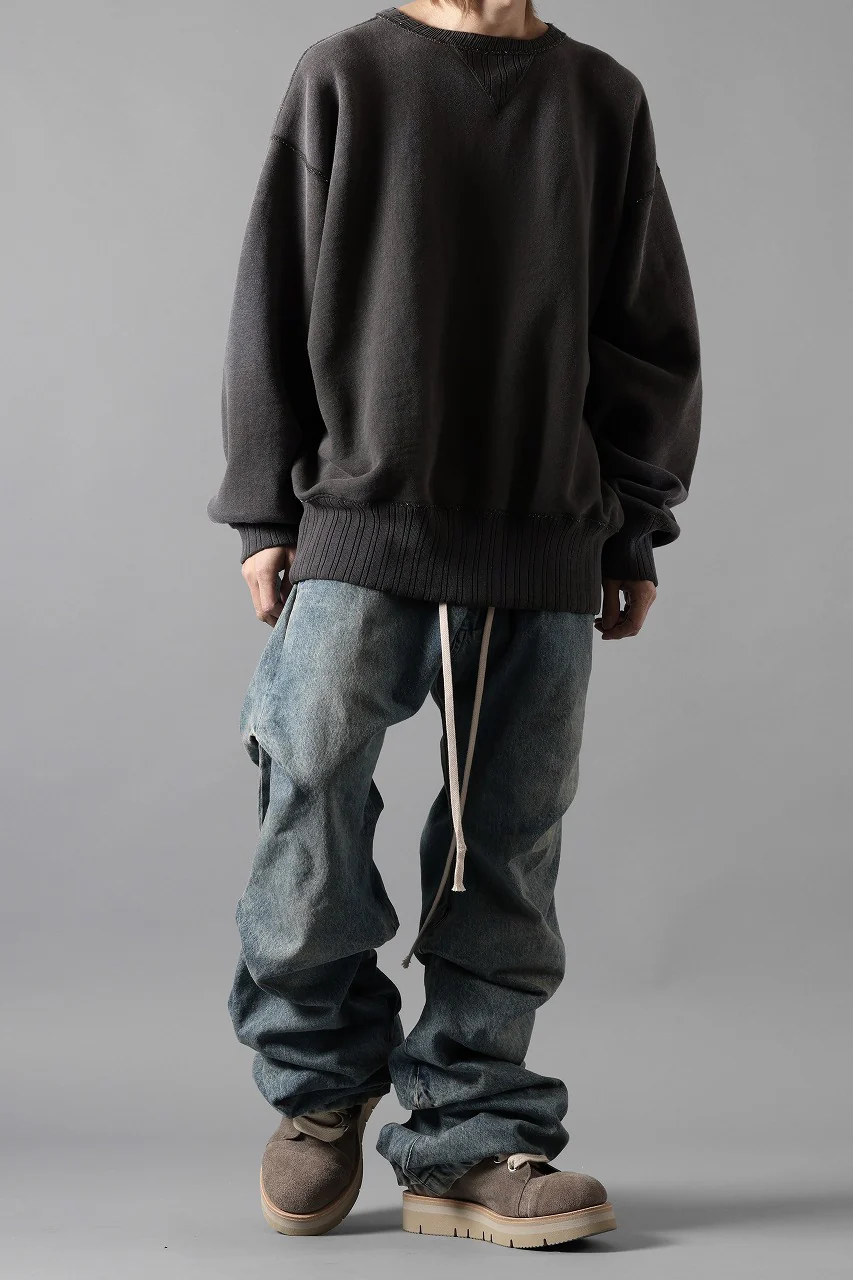 FULLCOUNT x N/07 exclusive Double V Set In Sleeve / Mother Cotton "Exhausted" (Ink Black) - Image 19