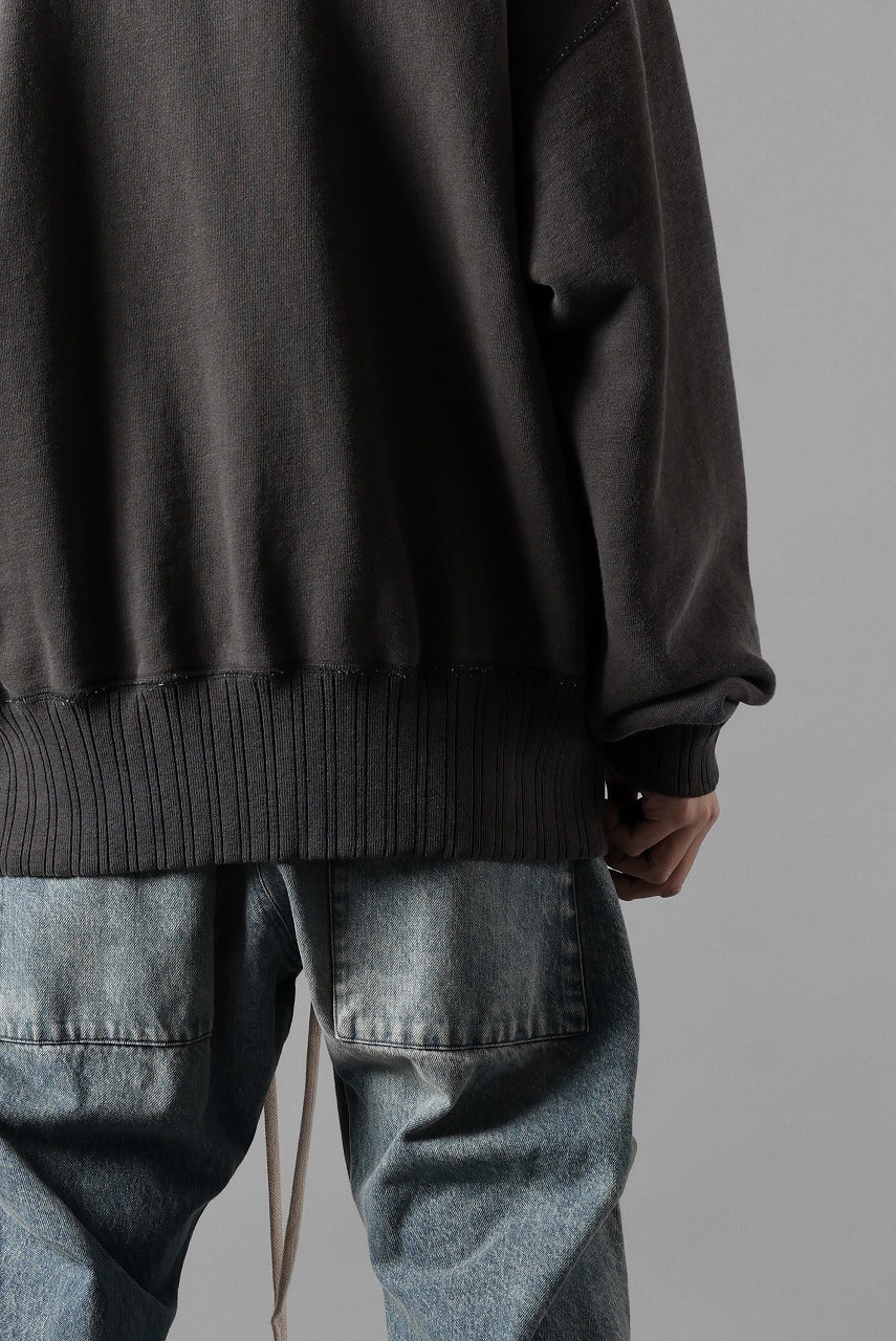 FULLCOUNT x N/07 exclusive Double V Set In Sleeve / Mother Cotton "Exhausted" (Ink Black) - Image 31
