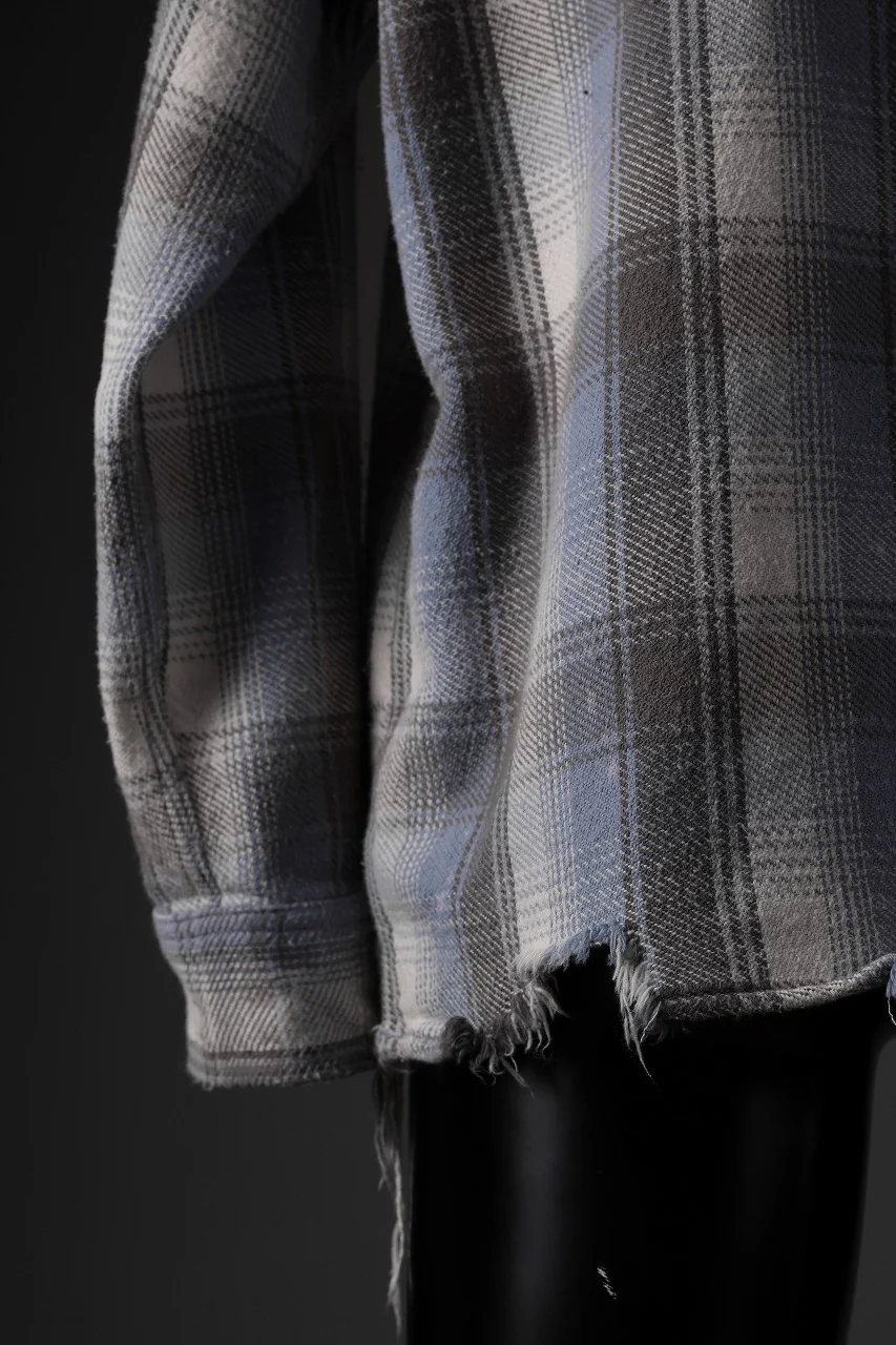 FULLCOUNT x N/07 exclusive Original Check Flannel Shirt (Blue) - Image 31