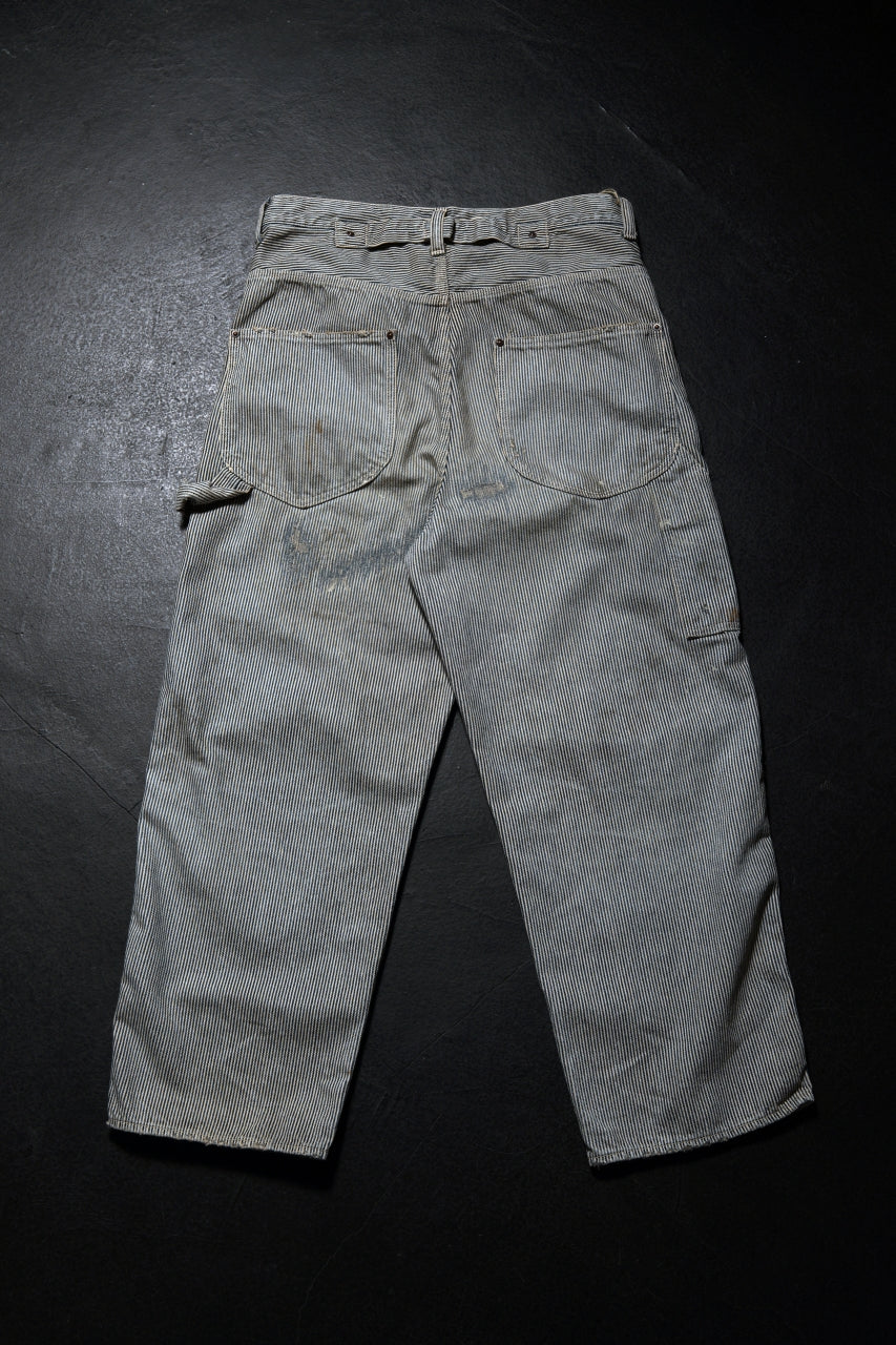 FULLCOUNT x N/07 x LOOM exclusive WIDE TAPERED PAINTER TROUSERS (HICKORY STRIPE) - Image 4