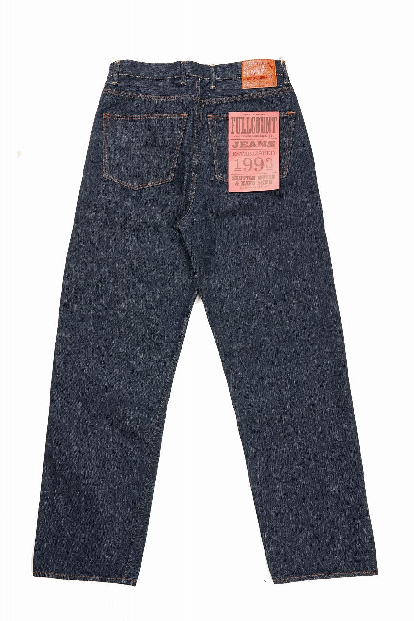 FULLCOUNT x POP TRADING COMPANY Drs Denim Pants / 13.7oz Zimbabwe Selvedge Denim (INDIGO BLUE) - Image 2
