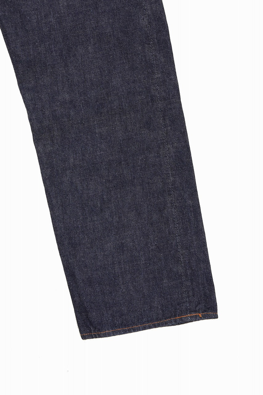 FULLCOUNT x POP TRADING COMPANY Drs Denim Pants / 13.7oz Zimbabwe Selvedge Denim (INDIGO BLUE) - Image 6