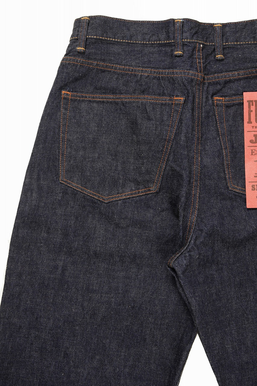 FULLCOUNT x POP TRADING COMPANY Drs Denim Pants / 13.7oz Zimbabwe Selvedge Denim (INDIGO BLUE) - Image 8