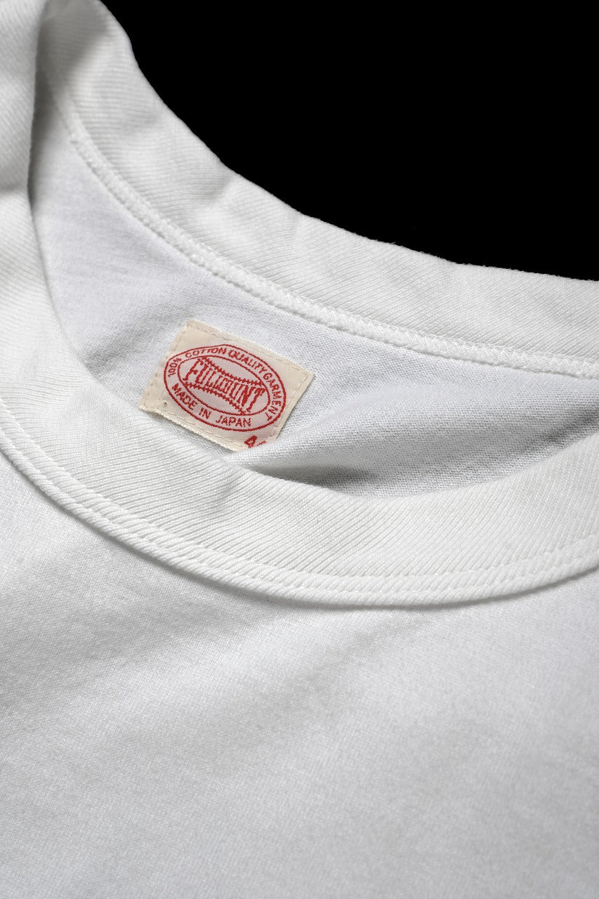FULLCOUNT x Stephen Kenny HOLD FAST STAY TRUE L/S T SHIRT / ORIGINAL 30/2 TIGH TENSION JERSEY (WHITE) - Image 11
