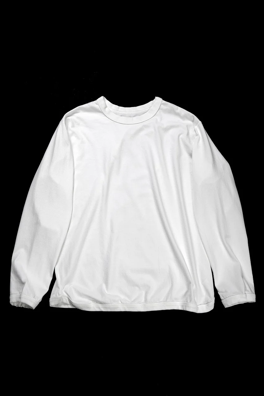 FULLCOUNT x Stephen Kenny HOLD FAST STAY TRUE L/S T SHIRT / ORIGINAL 30/2 TIGH TENSION JERSEY (WHITE) - Image 2