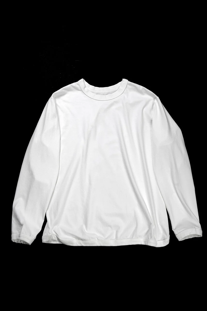 FULLCOUNT x Stephen Kenny HOLD FAST STAY TRUE L/S T SHIRT / ORIGINAL 30/2 TIGH TENSION JERSEY (WHITE) - Image 3