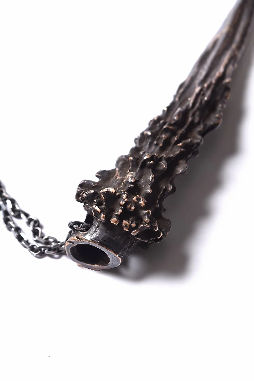 GASPARD HEX Big Horn Bronze 80cm chain - Image 8