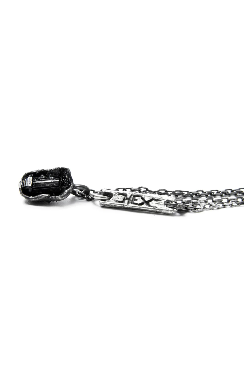 GASPARD HEX Black Tourmaline Pendant Small - Image 8