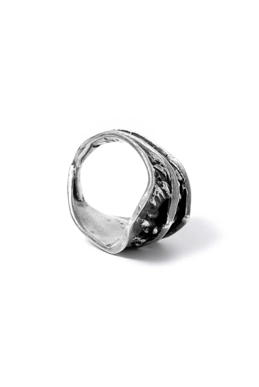 GASPARD HEX Mayan Ring with EMERALD JEWELRY - Image 9