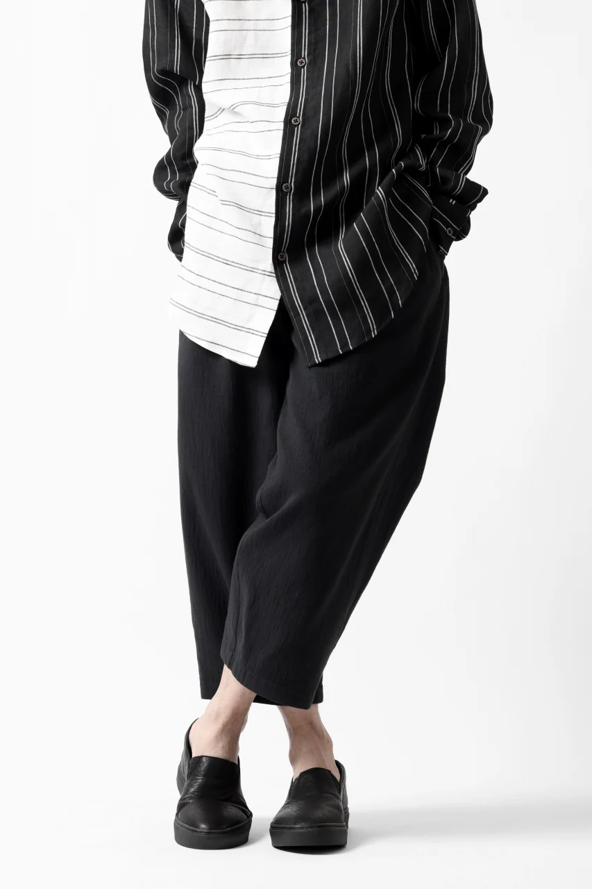 Hannibal. 7/8 Trousers / wali 216. (VINTAGE BLACK) - Image 15
