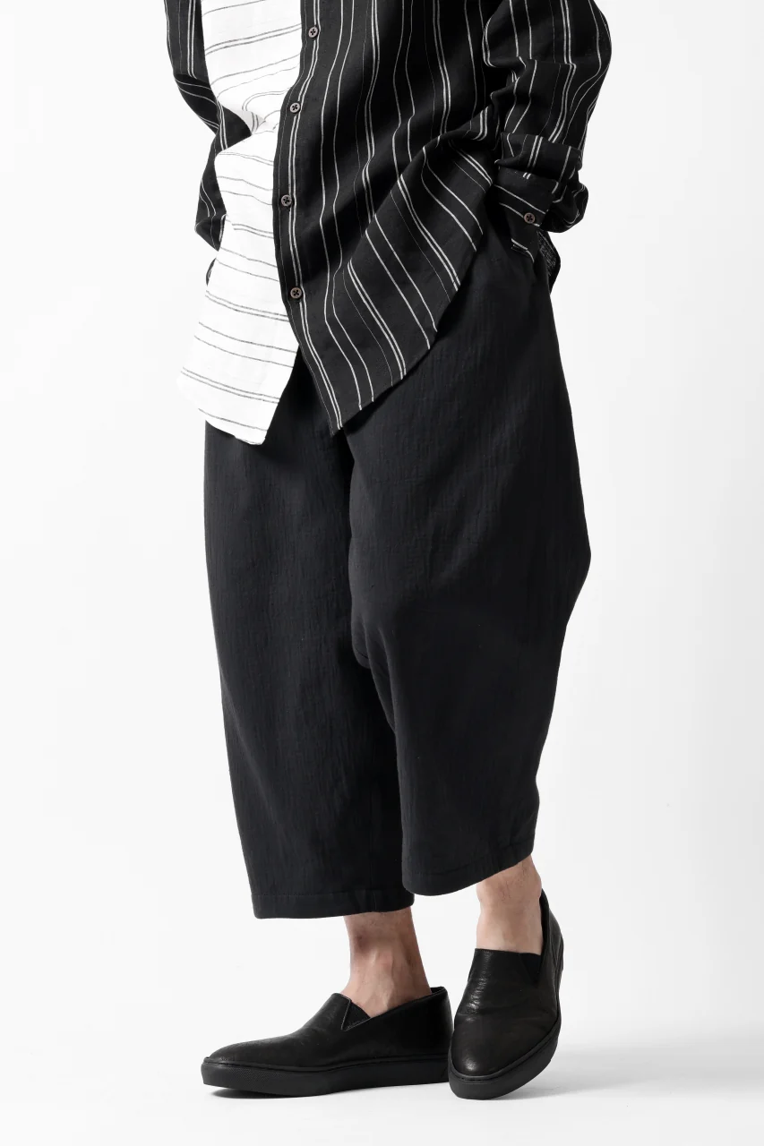 Hannibal. 7/8 Trousers / wali 216. (VINTAGE BLACK) - Image 16