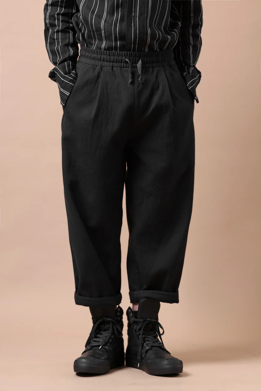 Hannibal. 7/8 Trousers / wali 216. (VINTAGE BLACK) - Image 34
