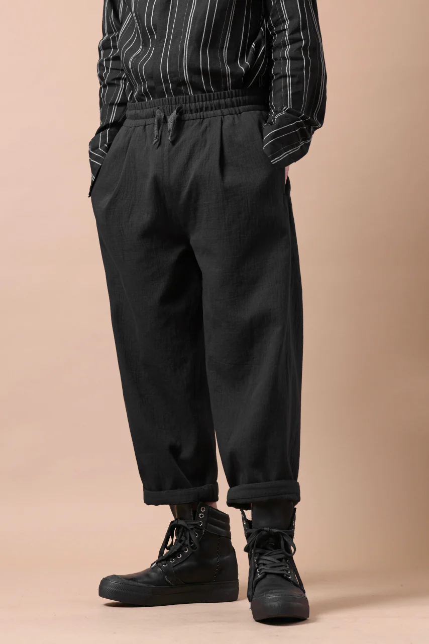 Hannibal. 7/8 Trousers / wali 216. (VINTAGE BLACK) - Image 37