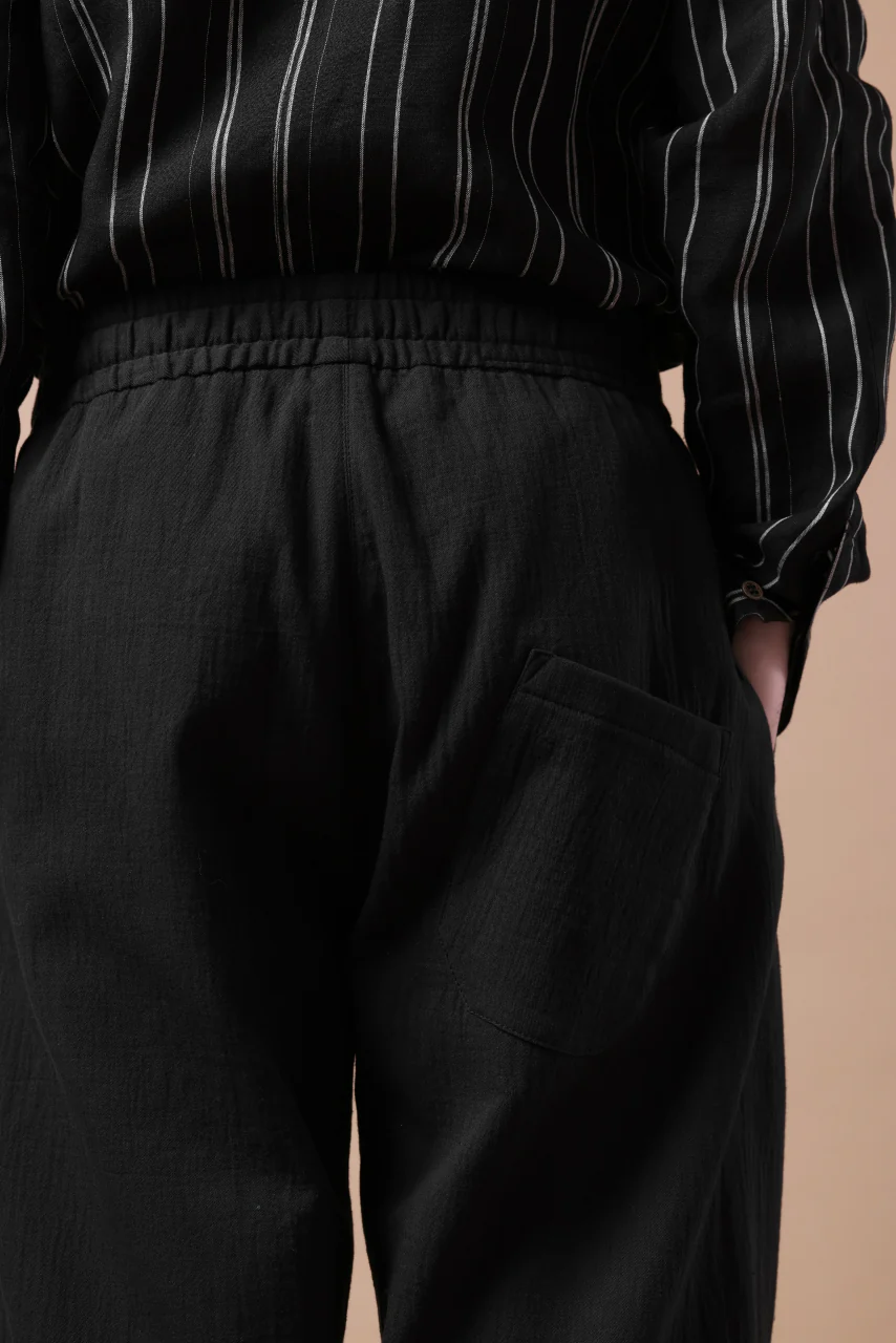 Hannibal. 7/8 Trousers / wali 216. (VINTAGE BLACK) - Image 44