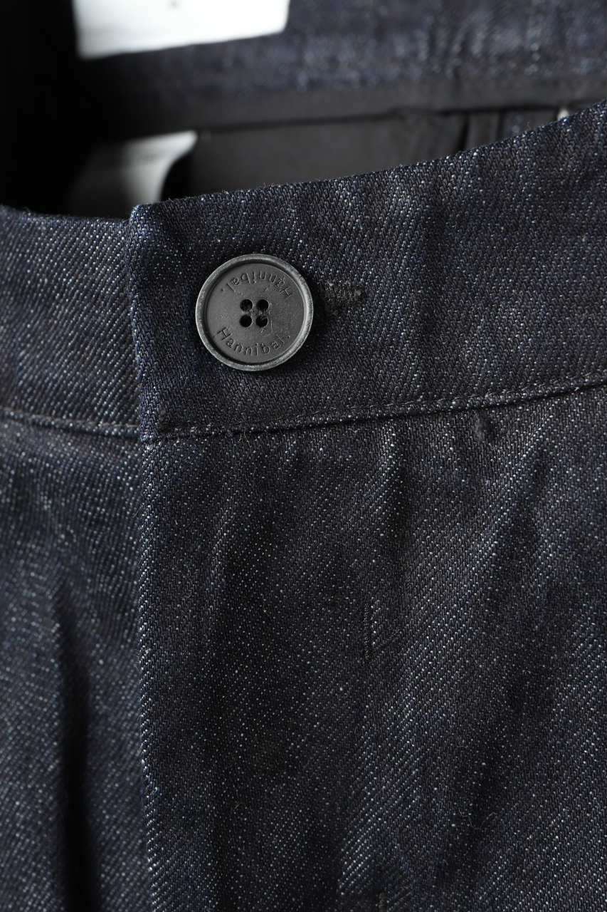 Hannibal. Cropped Trousers Natural Fit / harriet 194. (INDIGO BLUE) - Image 10